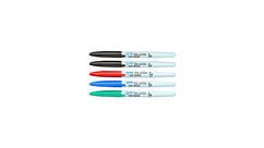 Expo Vis-A-Vis Wet Erase Markers - Fine Point, Assorted Colors (4-Pack)