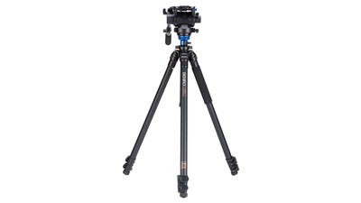 Benro S6 Video Head & Series 2 Tripod System - 3/8"-16 Leveling