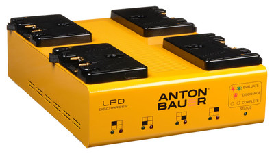 Anton Bauer LPD Travel Discharger - Gold Mount