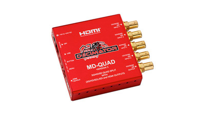 Decimator MD-QUAD V3 SDI/HDMI Multi-Viewer / Quad-Splitter