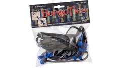 BongoTies - Blue with Black Band (10-Pack)