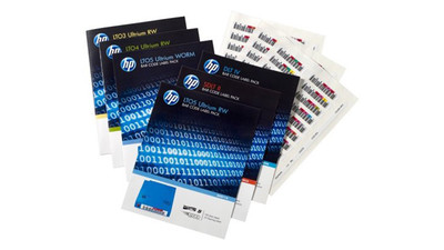 HP LTO-7 Ultrium RW Bar Code Label Pack