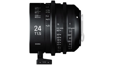Sigma 24mm T1.5 FF High Speed Prime - Imperial, EF Mount
