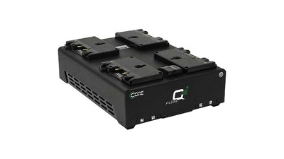 Core SWX Fleet-Q4Ai Four Position Charger - Gold Mount