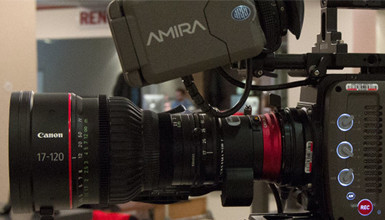 Intro image for article Now Available in AbelCine Rental: AMIRA & Canon 17-120 Cine-Servo