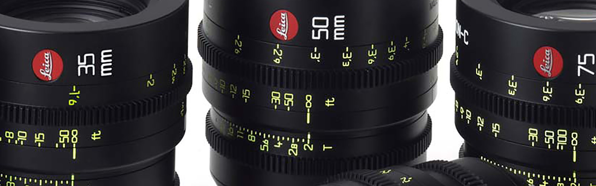 Header image for article Leica Cinema Prime Lenses at AbelCine