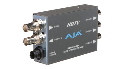 AJA HD5DA HD-SDI/SDI Serial Digital Distribution Amplifier