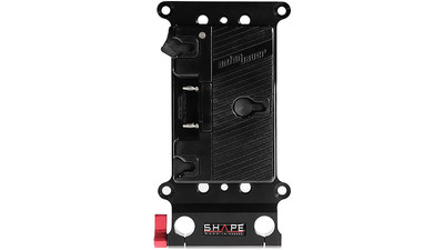 SHAPE CP33ANTON Multi-Purpose Mounting Cheese Plate with Anton/Bauer Gold Mount Battery Plate