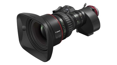 Canon CINE-SERVO 15-120mm T2.95-3.9 Zoom Lens with 1.5x Extender (PL Mount)