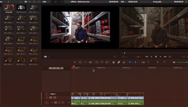 Intro image for article At the Bench: RED GEMINI Dual Recording Workflow