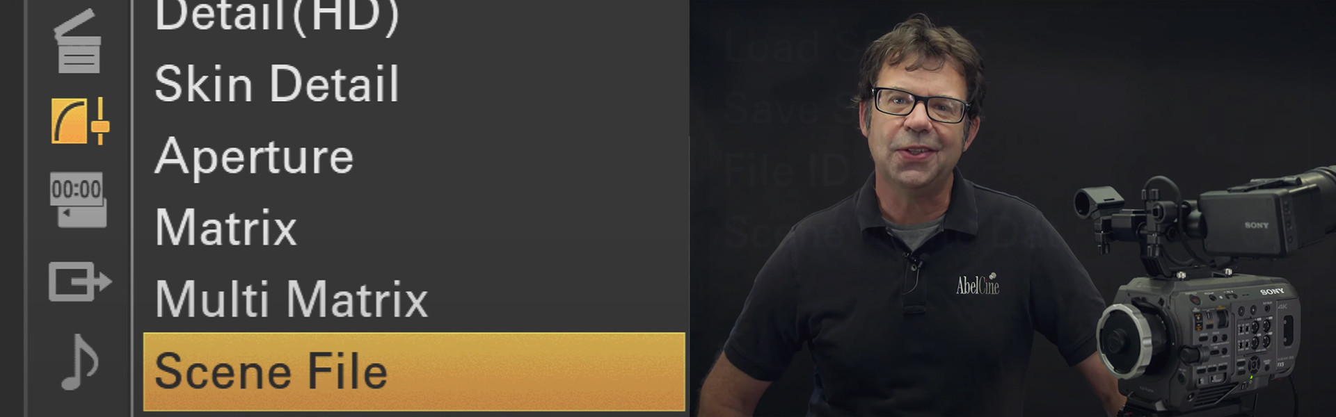 Header image for article How to Load Scene Files into the Sony FX9