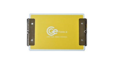 CGE Tools Double-Clip Clipboard - Yellow