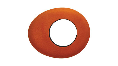 Bluestar Oval Large Microfiber Viewfinder Eyecushion - Orange