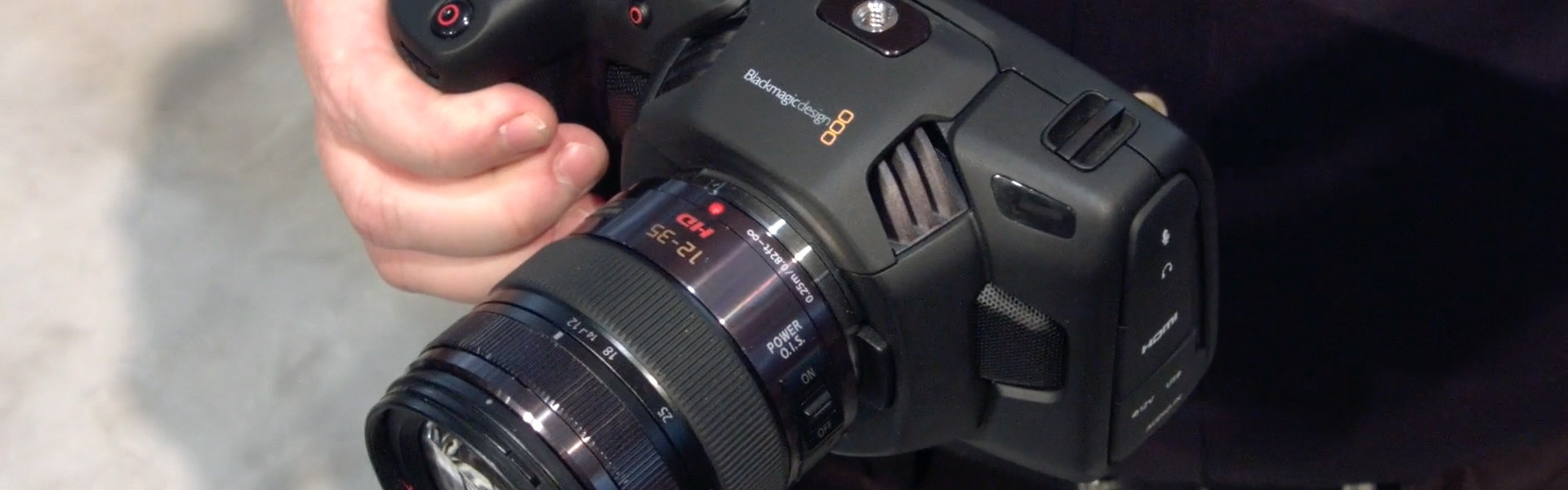 Header image for article First Look: Blackmagic Pocket Cinema Camera 4K