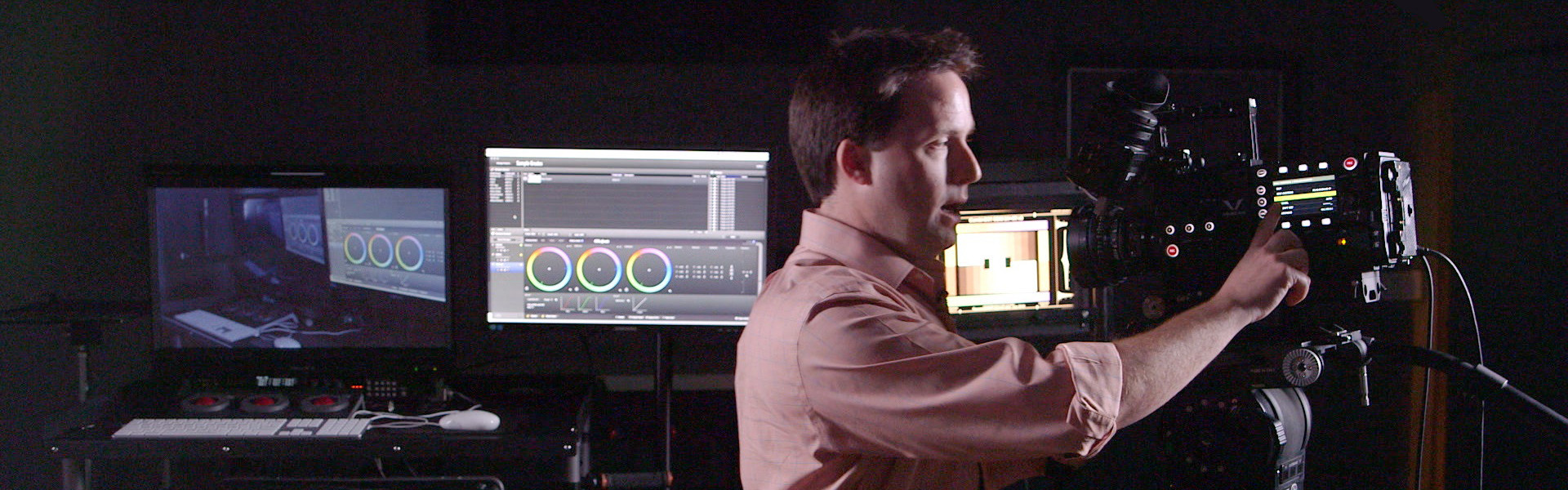 Header image for article Dailies Workflow with Pomfort LiveGrade & DaVinci Resolve