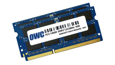 OWC 8GB Memory Upgrade Kit (2 x 4GB), Installed and Tested