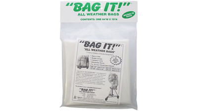 "Bag It!" All Weather Bag - 84" x 70" Medium Clear 5 Mil.