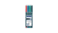 Staedtler Quick-Drying Fine Point Permanent Markers (4-Pack)