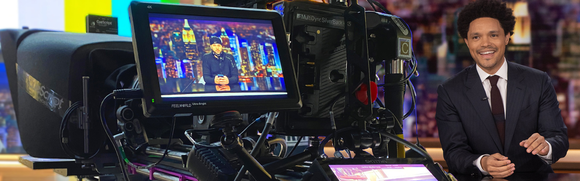 Header image for article Creating a Hybrid Look for "The Daily Show" with Sony VENICE