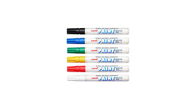 Stanford Uni-Paint PX-20 Oil-Based Paint Marker - Medium Point, Assorted Colors (6-Pack)