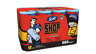 Shop Towel Rolls (12-Pack)