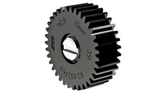 ARRI Metric Follow Focus Gear for Prime Lenses and Smaller Zooms - 0.8/32 Pitch, 35 Teeth, 10mm Face