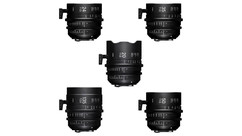 Sigma FF High Speed Prime (5) T1.5 Set with PMC-002 Case - 20mm, 24mm, 35mm, 50mm, 85mm - Sony Mount