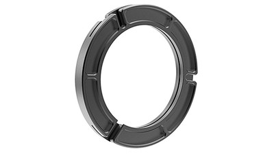 Bright Tangerine 143-95mm Clamp-On Ring