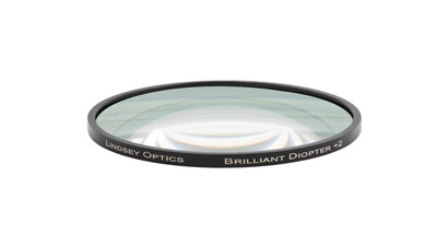 Lindsey Optics 4.5” Round Brilliant Drop-In Close-Up Diopter +2