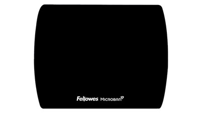 Fellowes Microban Mouse Pad - Black