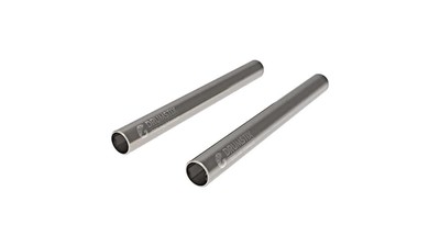 Bright Tangerine Drumstix 15mm Sterling Titanium Support Rods - 6" (Pair)