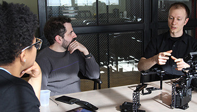 Intro image for article AbelCine's New Accelerator Program Helps Launch Fathom Camera Cage One