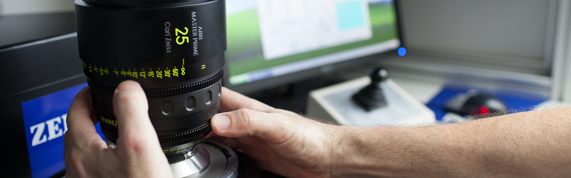 Header image for article Carl Zeiss Names AbelCine Authorized Service Partner