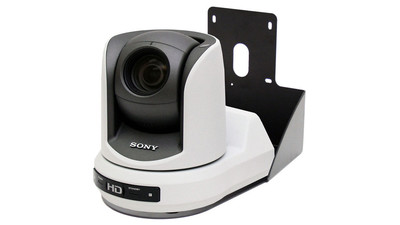 Vaddio Thin Profile Wall Mount Bracket for Sony BRC-Z330 PTZ Camera - Black