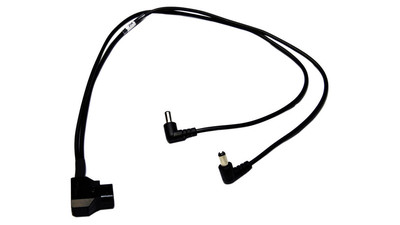 PSC Power D-Tap to (2) Lectrosonics Right Angle DC - 18"