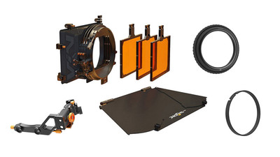 Bright Tangerine VIV Swing Away Mattebox AbelCine Kit