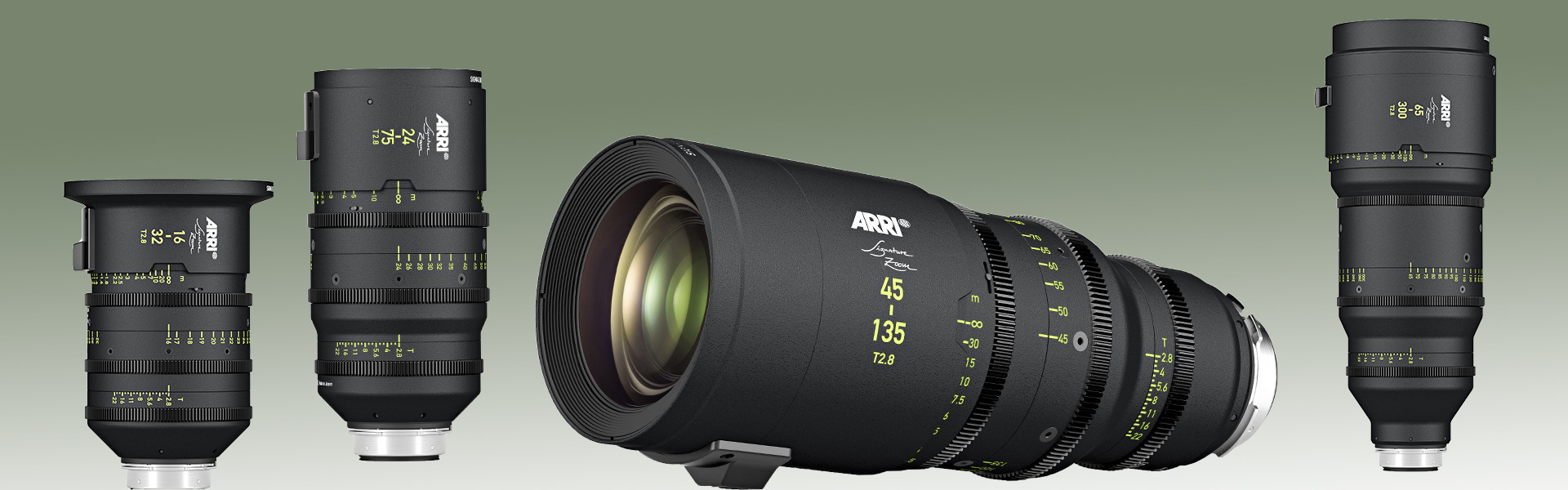 Header image for article ARRI Announces New Signature Zoom Lenses