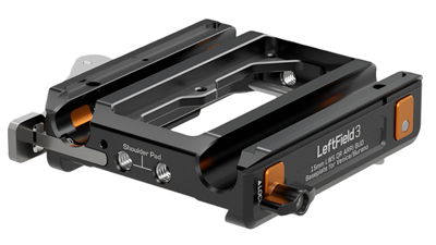 Bright Tangerine LeftField 3 ARRI BUD Compatible 15mm LWS Baseplate