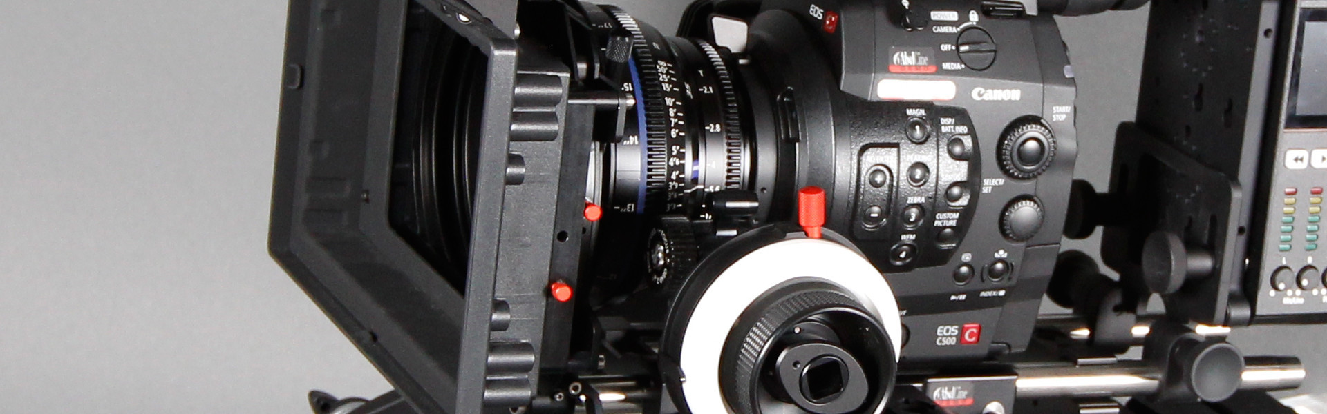 Header image for article Lenses and Accessories for the Canon C500