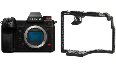 Panasonic LUMIX DC-S1H Camera Body with Fathom Camera Cage One