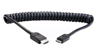 Atomos Coiled HDMI to Mini HDMI Cable - 16-32"