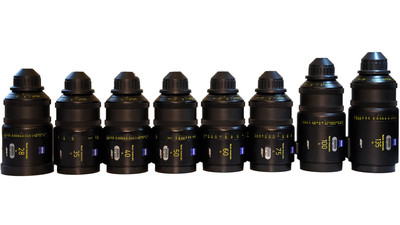 ARRI / ZEISS Master Anamorphic Set w/ Flare Kits (28,35,40,50,60,75,100,135) - (USED)