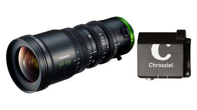 Fujinon MK 50-135mm T2.9 Compact Cine Zoom & Chrosziel Lens Motorization MK-Zoom Motor Bundle - E-Mount