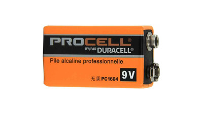 Duracell Procell 9V Alkaline Battery