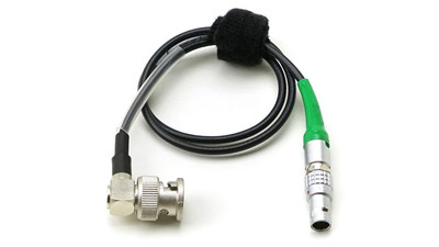 ARRI Right Angled BNC to 5-Pin LEMO Timecode IN Cable - 1.3'