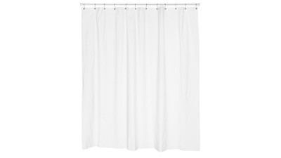Carnation Home Fashions Super Clear 10-Gauge Anti-Mildew Shower Curtain Liner - 72" x 72"