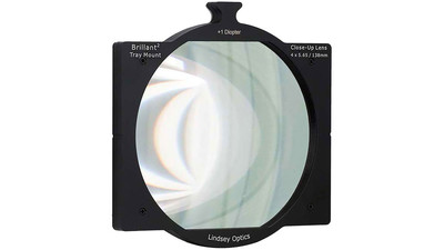 Lindsey Optics Brilliant2 +1 Diopter Tray Mount Close-Up Lens - 4 x 5.65