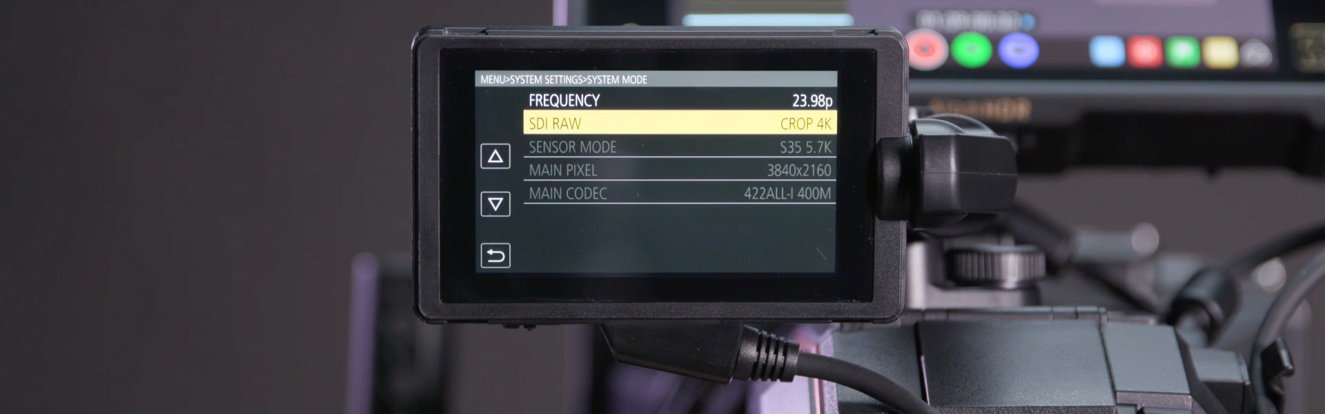 Header image for article At the Bench: Panasonic EVA1 Firmware Version 2.02