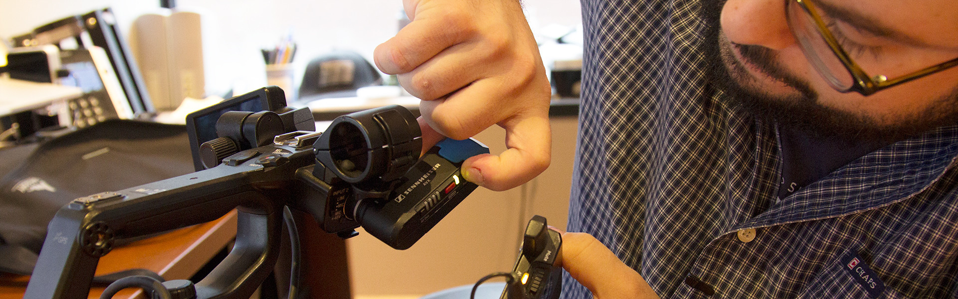 Header image for article Pick of the Month: The Sennheiser AVX Wireless Audio System