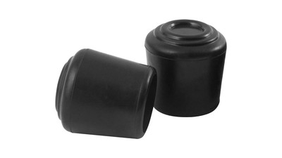 Rubber 1" Crutch Tip - Black